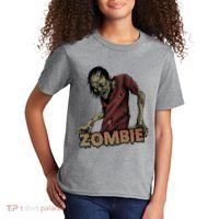 Horror Zombie Halloween Kids T-Shirt thumb 2
