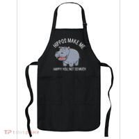 Hippopotamus Zookeeper Hippotology Hippo Lover Apron thumb 0