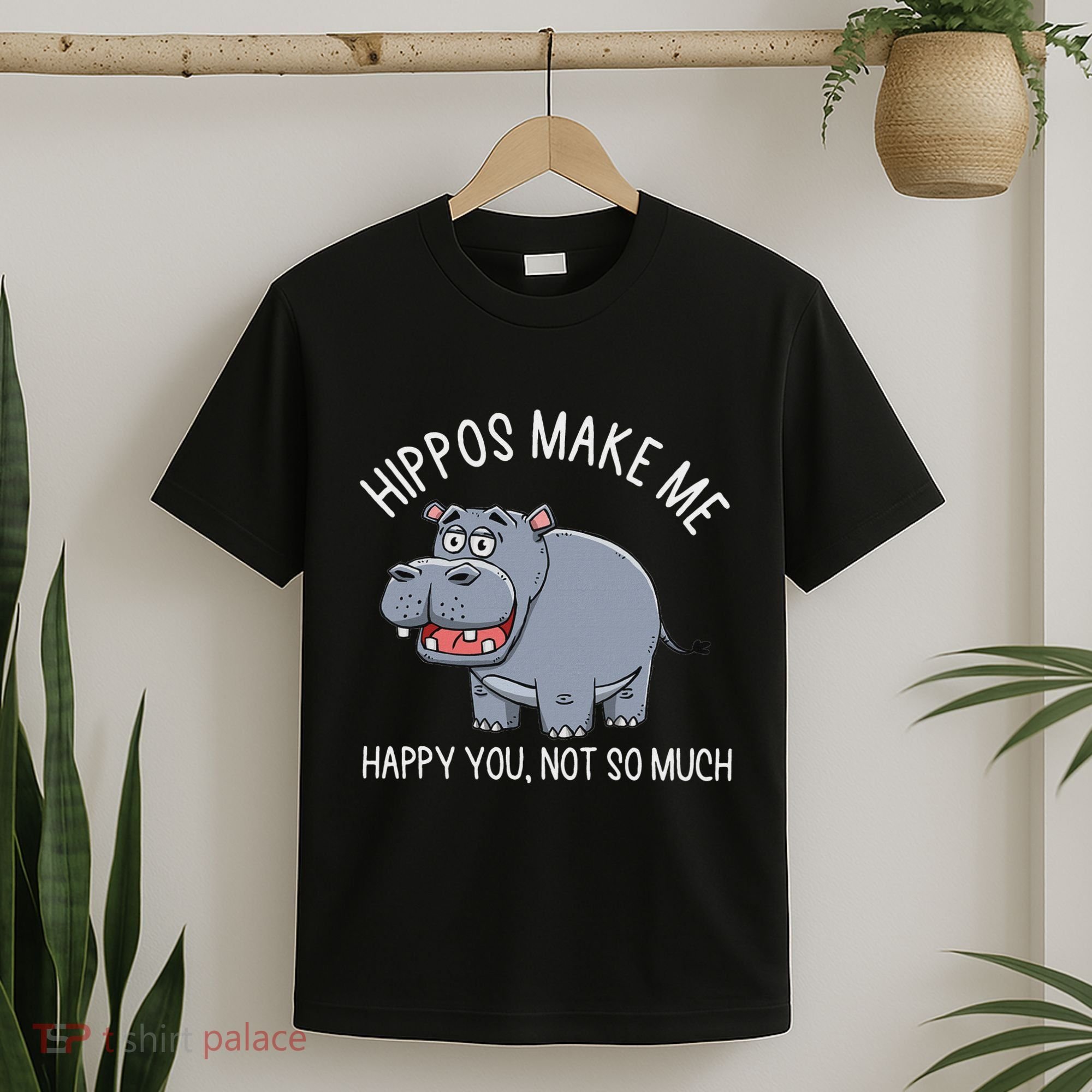 Hippopotamus Zookeeper Hippotology Hippo Lover T-Shirt