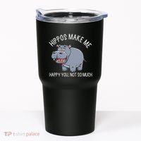 Hippopotamus Zookeeper Hippotology Hippo Lover Tumbler thumb 0