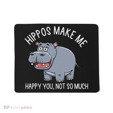 Hippopotamus Zookeeper Hippotology Hippo Lover Mousepad