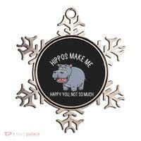 Hippopotamus Zookeeper Hippotology Hippo Lover Ornament thumb 0