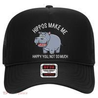 Hippopotamus Zookeeper Hippotology Hippo Lover Hat thumb 0