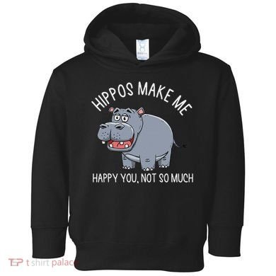 Hippopotamus Zookeeper Hippotology Hippo Lover Toddler Hoodie