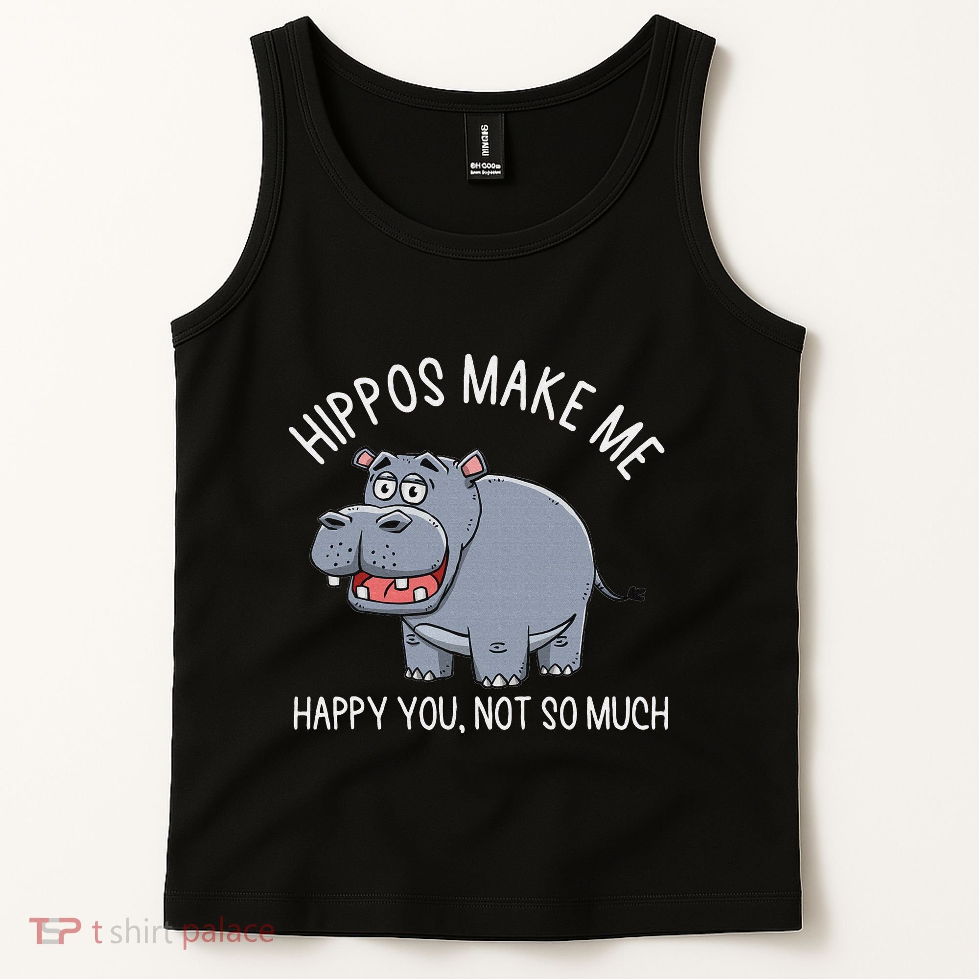 Hippopotamus Zookeeper Hippotology Hippo Lover Tank Top
