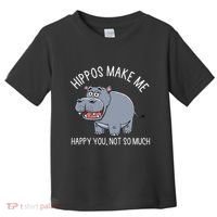 Hippopotamus Zookeeper Hippotology Hippo Lover Toddler T-Shirt thumb 0