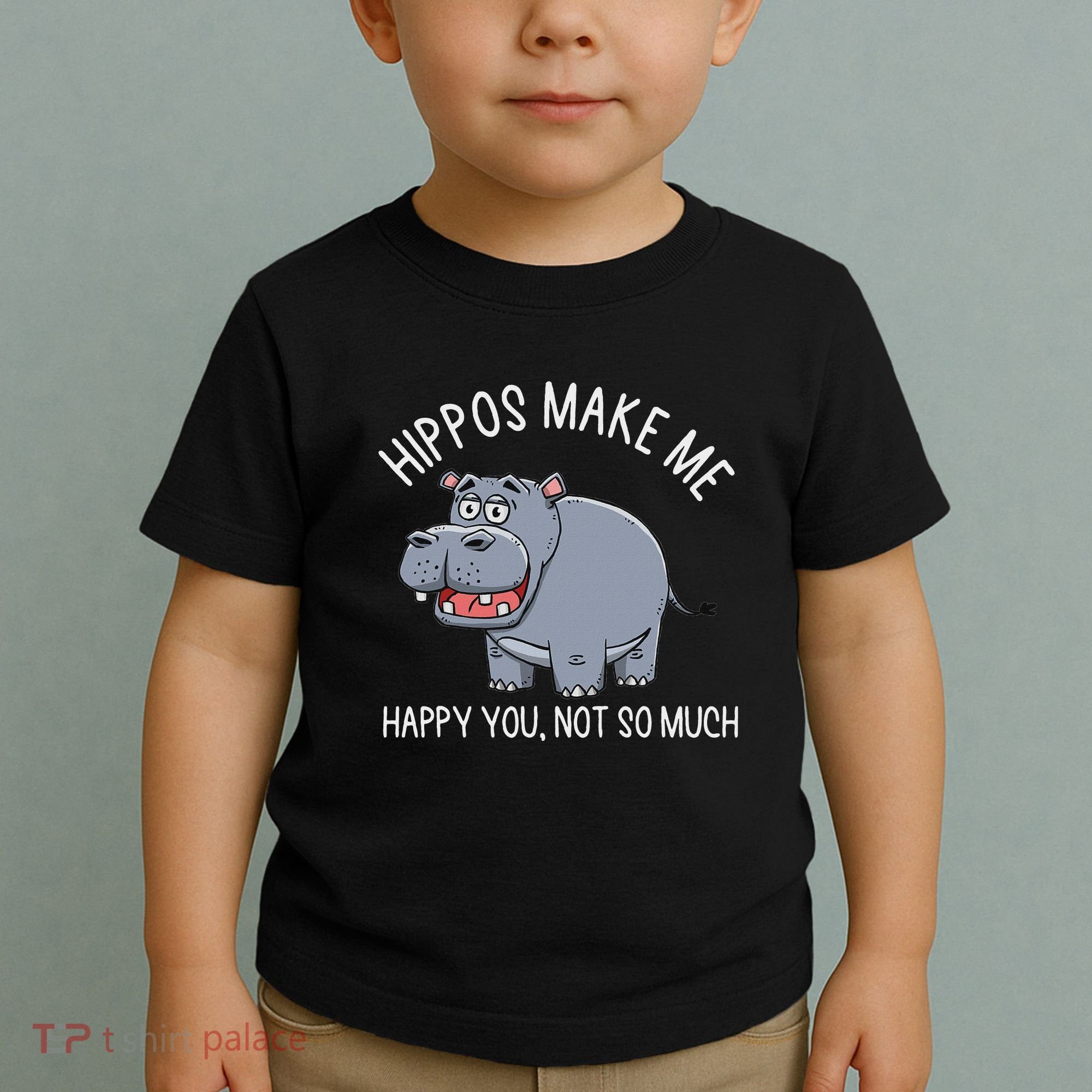 Hippopotamus Zookeeper Hippotology Hippo Lover Toddler T-Shirt