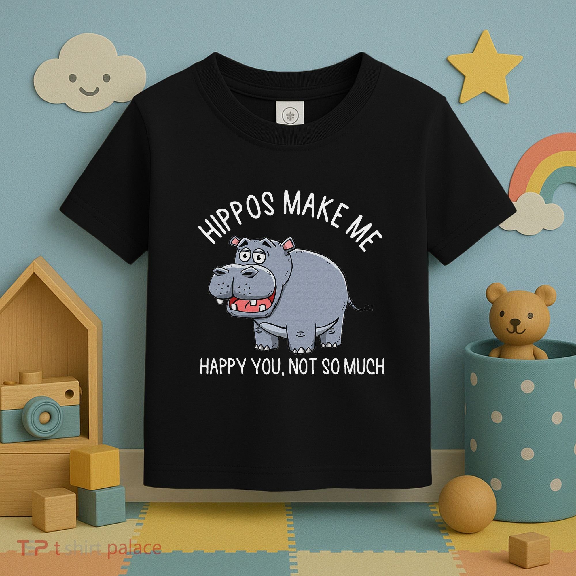 Hippopotamus Zookeeper Hippotology Hippo Lover Toddler T-Shirt