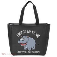 Hippopotamus Zookeeper Hippotology Hippo Lover Tote Bag thumb 0