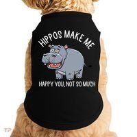 Hippopotamus Zookeeper Hippotology Hippo Lover Gift Doggie Tank thumb 0
