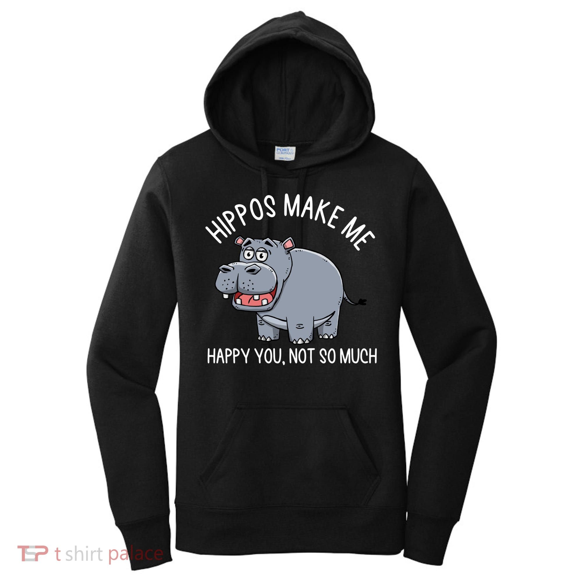 Hippopotamus Zookeeper Hippotology Hippo Lover Gift Women's Hoodie