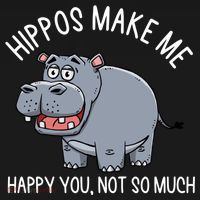 Hippopotamus Zookeeper Hippotology Hippo Lover Gift Women's Hoodie thumb 2
