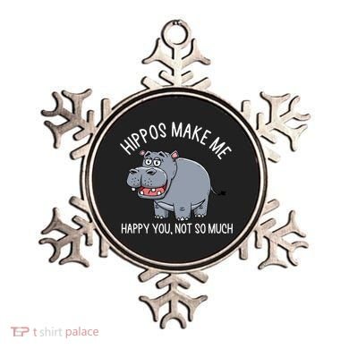 Hippopotamus Zookeeper Hippotology Hippo Lover Gift Ornament