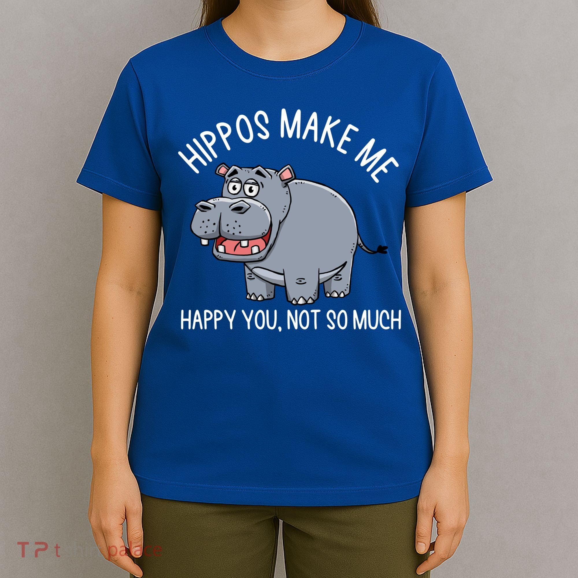 Hippopotamus Zookeeper Hippotology Hippo Lover Gift T-Shirt