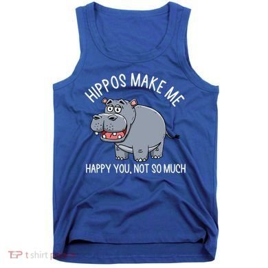 Hippopotamus Zookeeper Hippotology Hippo Lover Gift Tank Top
