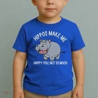 Hippopotamus Zookeeper Hippotology Hippo Lover Gift Toddler T-Shirt thumb 2