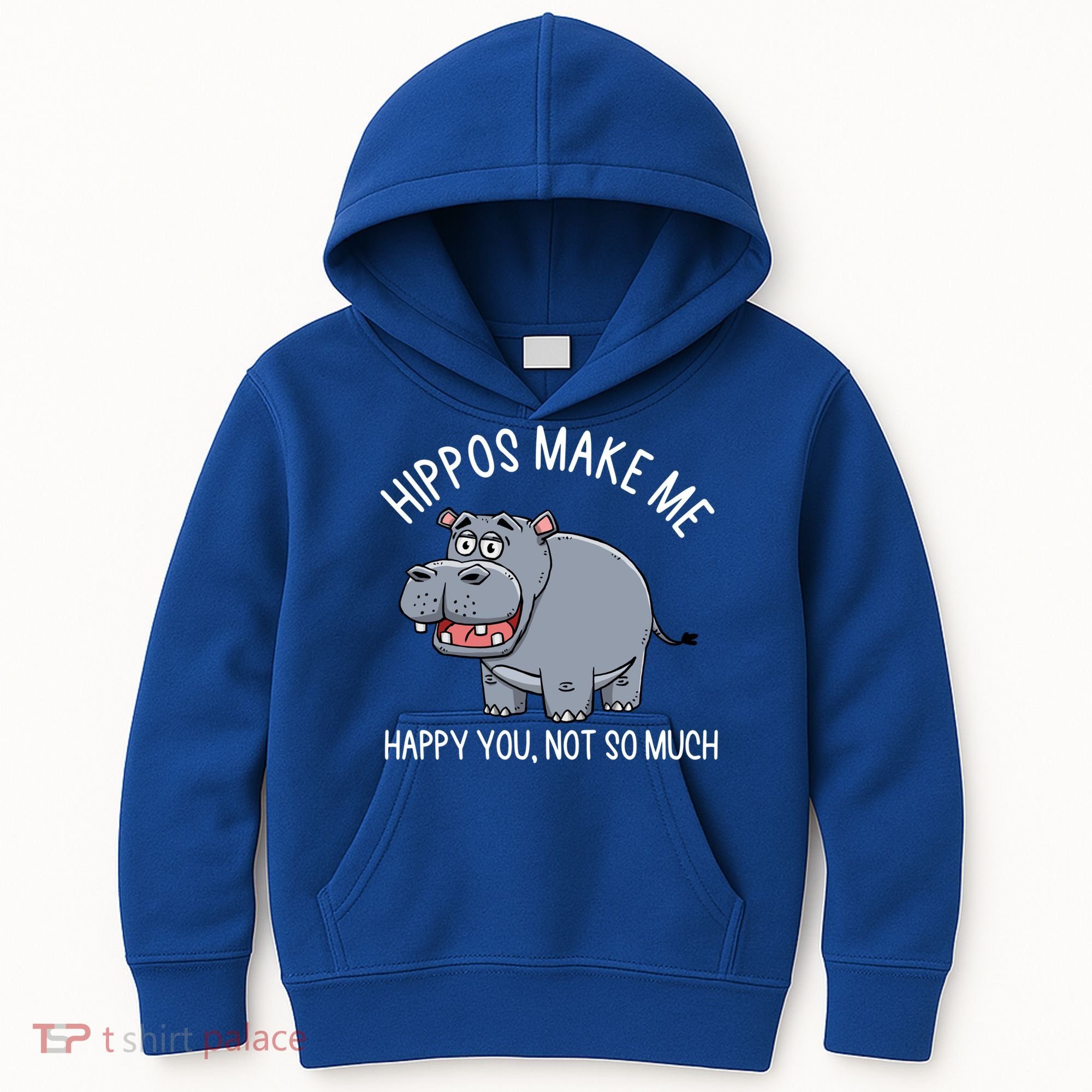 Hippopotamus Zookeeper Hippotology Hippo Lover Gift Kids Hoodie