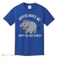 Hippopotamus Zookeeper Hippotology Hippo Lover Gift Kids T-Shirt thumb 0
