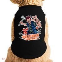 Halloween Zombie Party Pumpkin Patch Zombies Funny Doggie Tank thumb 0