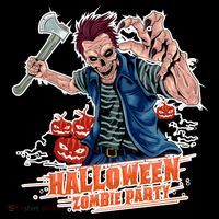 Halloween Zombie Party Pumpkin Patch Zombies Funny Coffee Mug thumb 5