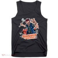 Halloween Zombie Party Pumpkin Patch Zombies Funny Tank Top thumb 0