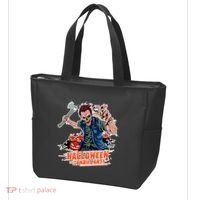 Halloween Zombie Party Pumpkin Patch Zombies Funny Tote Bag thumb 3