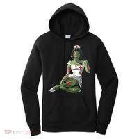 Halloween Zombie Pin Up Nurse Lady Gift Women's Hoodie thumb 0