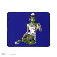 Halloween Zombie Pin Up Nurse Lady Gift Mousepad thumb 0
