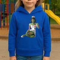 Halloween Zombie Pin Up Nurse Lady Gift Kids Hoodie thumb 3