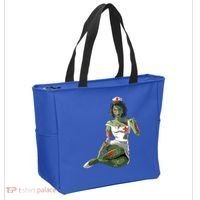 Halloween Zombie Pin Up Nurse Lady Gift Tote Bag thumb 2