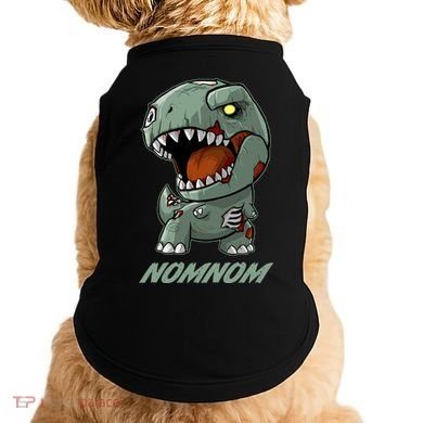 Halloween Zombie Trex NomNom Doggie Tank