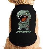Halloween Zombie Trex NomNom Doggie Tank thumb 0