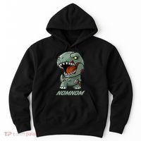 Halloween Zombie Trex NomNom Hoodie thumb 0