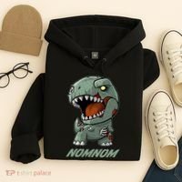 Halloween Zombie Trex NomNom Hoodie thumb 4