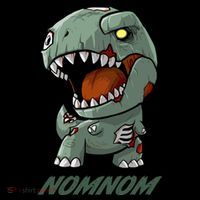 Halloween Zombie Trex NomNom Coffee Mug thumb 5