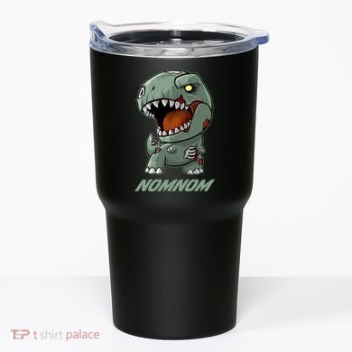 Halloween Zombie Trex NomNom Tumbler