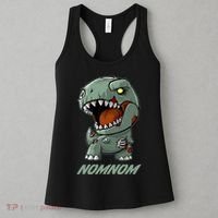 Halloween Zombie Trex NomNom Women's Tank Top thumb 3