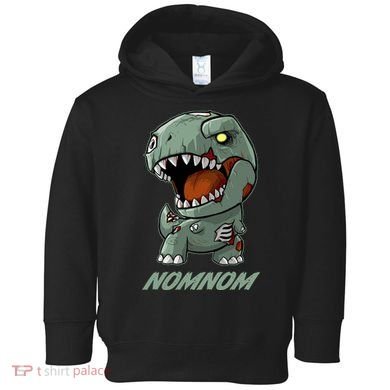 Halloween Zombie Trex NomNom Toddler Hoodie