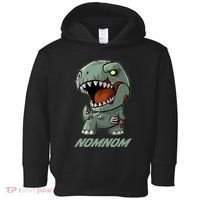 Halloween Zombie Trex NomNom Toddler Hoodie thumb 0