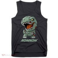 Halloween Zombie Trex NomNom Tank Top thumb 0