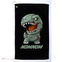 Halloween Zombie Trex NomNom Golf Towel thumb 0