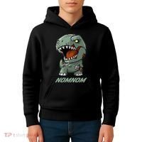 Halloween Zombie Trex NomNom Kids Hoodie thumb 4