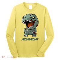 Halloween Zombie Trex NomNom Long Sleeve Shirt thumb 0