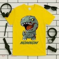Halloween Zombie Trex NomNom T-Shirt thumb 5