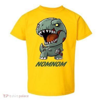 Halloween Zombie Trex NomNom Toddler T-Shirt