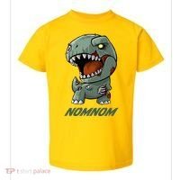 Halloween Zombie Trex NomNom Toddler T-Shirt thumb 0