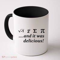 I 8 Sum Pi And It was Delicious! Coffee Mug thumb 0