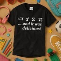 I 8 Sum Pi And It was Delicious! Kids T-Shirt thumb 3