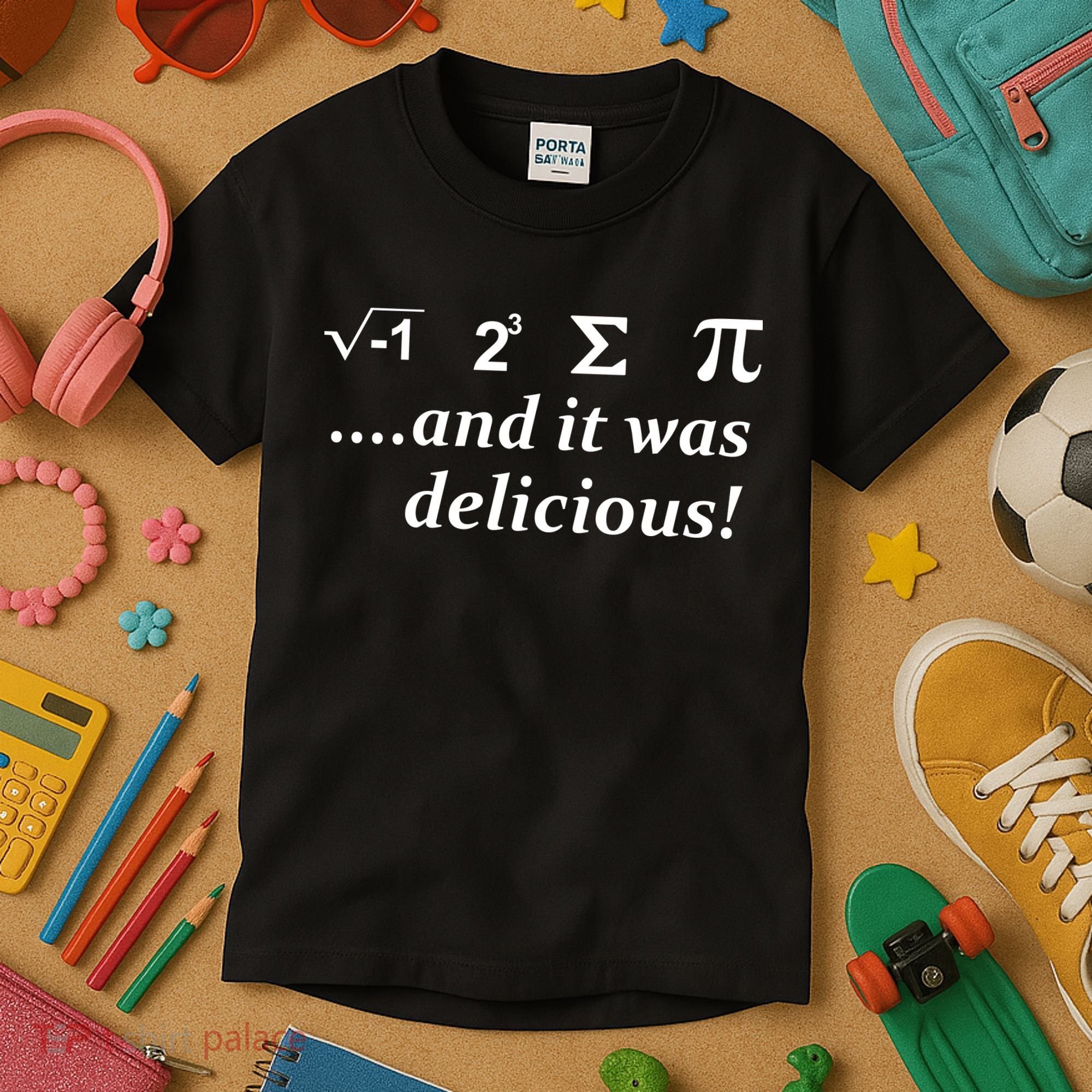 I 8 Sum Pi And It was Delicious! Kids T-Shirt