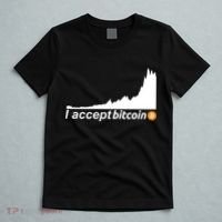 I Accept Bitcoin Crypto Currency T-Shirt thumb 5